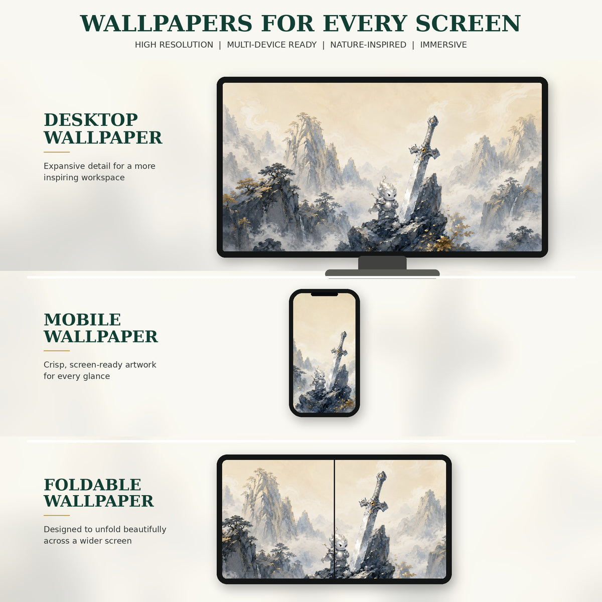 Geng Metal Wallpaper Collection